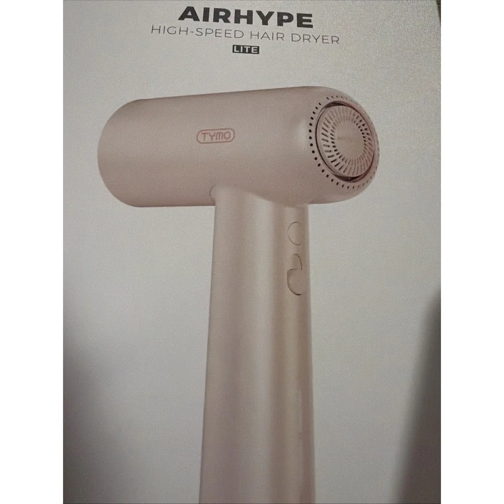 TYMO Airhype Lite High Speed Hair Dryer + Nozzle - Champagne Pink